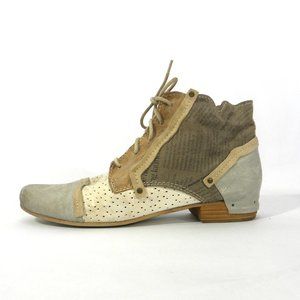 CHARME Routard Italian Mixed Leather Ankle Boot